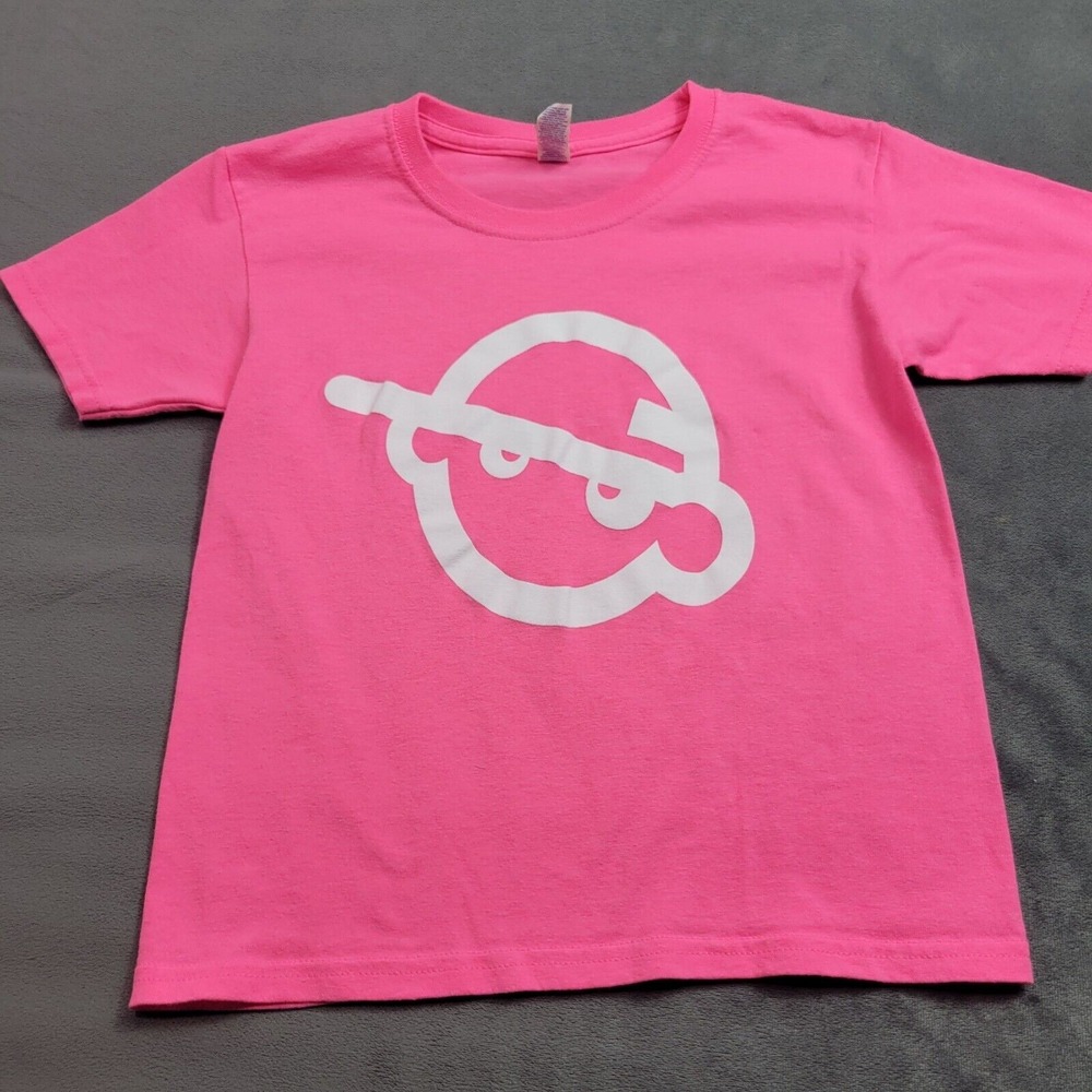Urban Air Adventure Park Active Top Girl Small Shirt Pink Short Sleeve Logo Tee